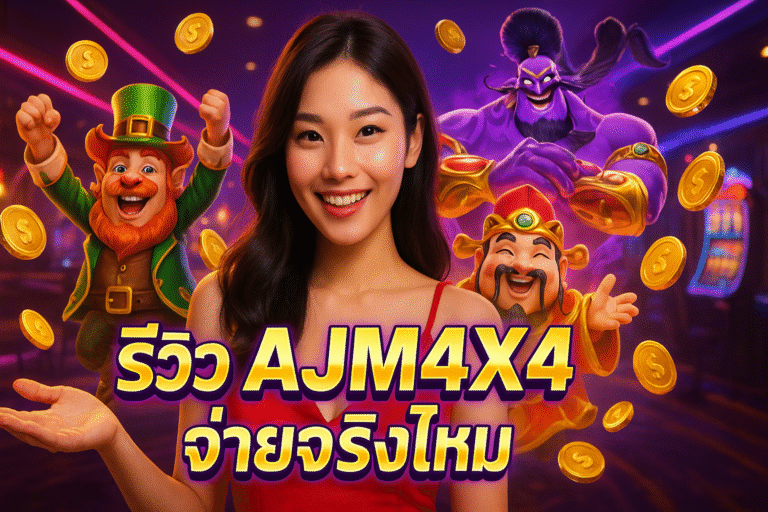 รีวิว AJM4X4 จ่ายจริงไหม